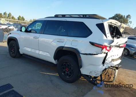 2025 Toyota Sequoia Trd Pro from USA, damaged, VIN 7SVAAABA5SX069148